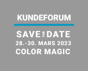 Kundeforum save the date 28.-30.mars 2023